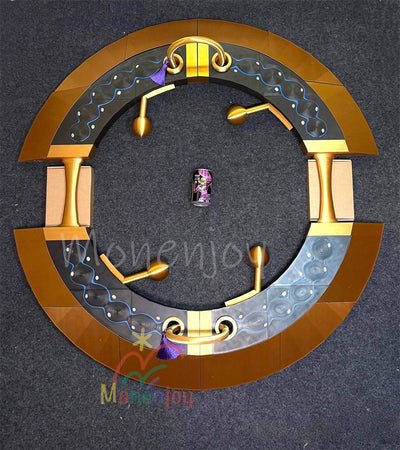 Monenjoy 超かぐや姫！ 駒沢乃依 コスプレ弓矢セット 弓 片面円環形態可能　PETG素材 90cmと120cm 3Kg 武器プロップ MONENJOY