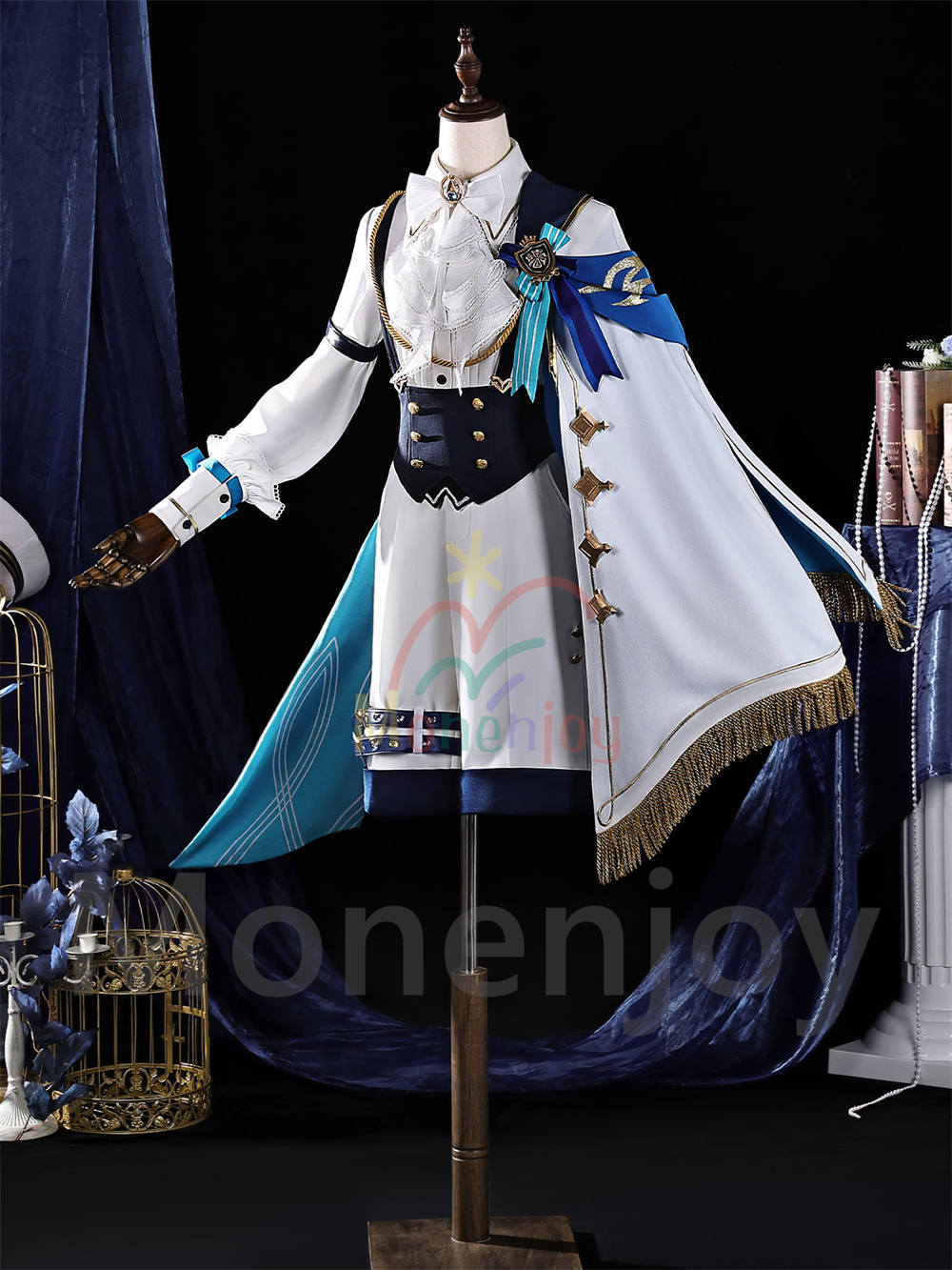 Monenjoy　原神 璀夜華宴シリーズ　  放浪者　スカラマシュ　コスプレ衣装　イベント　仮装　ハロウィン MONENJOY