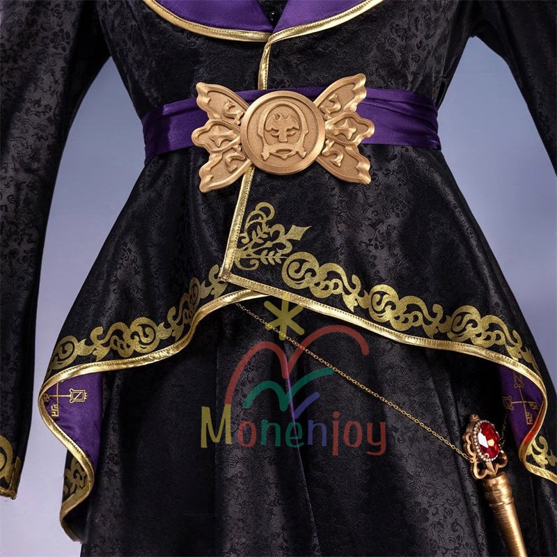 Monenjoy　ディズニー ツイステッドワンダーランド（ツイステ） レオナ エース イデア 全員 制服　ユニフォーム　ペンの道具付　式典服 コスプレ衣装