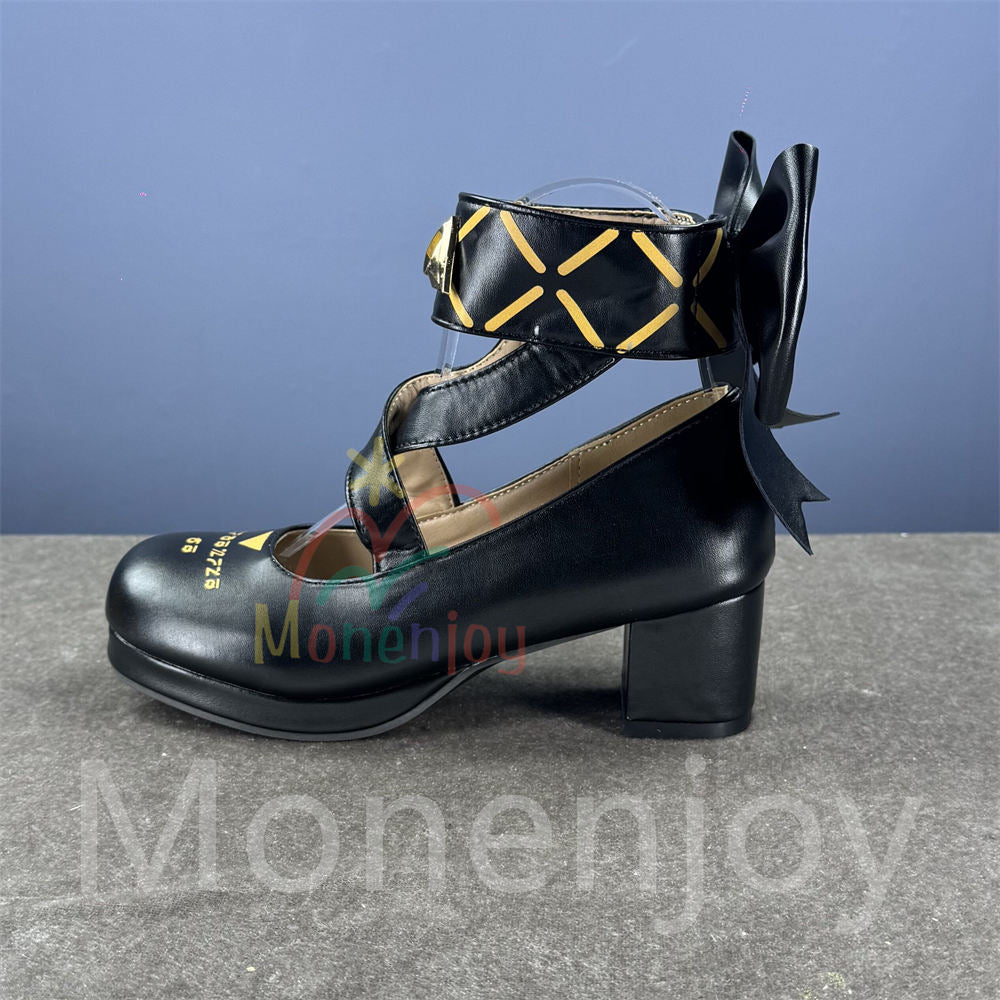 Monenjoy 鳴潮 ダーニャ コスプレ道具 シューズ ブーツ 靴 装備品 光沢