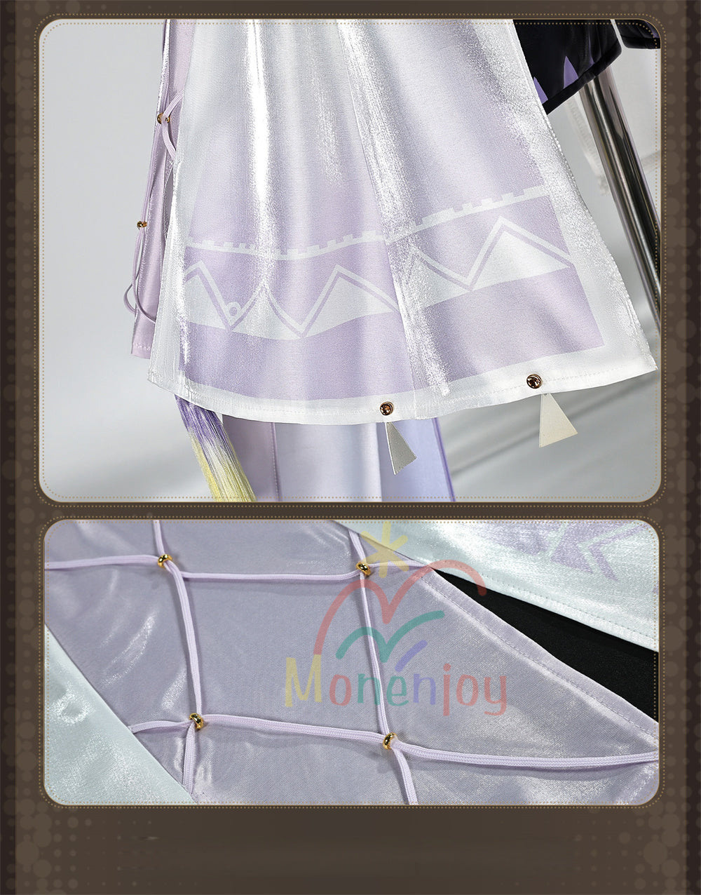 Monenjoy　鳴潮 シグリカ コスプレ衣装　ドレス　コスチューム　3d樹脂製パーツ MONENJOY