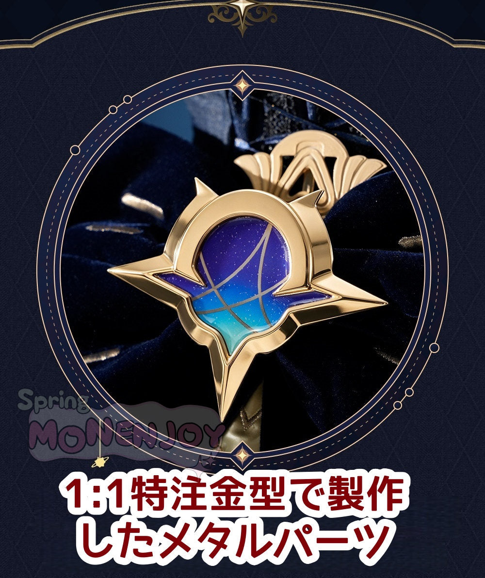 Monenjoy　鳴潮　ダーニャ　幻滅の形状態　コスプレ衣装　合金アクセサリー　ベルベット地　イベント舞台対応 Monenjoy