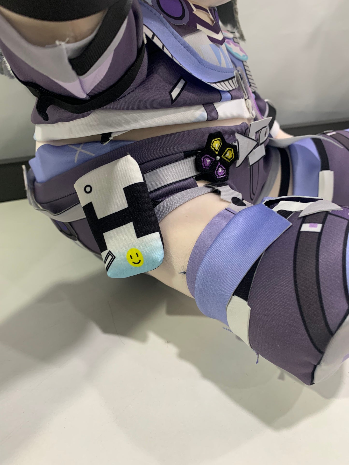 Monenjoy 崩壊スターレイル 銀狼 ぬいぐるみ　ぎんろう 着せ替え可能　綿人形 40cm　ぬいぐるみ　（座り姿勢タイプ） 同人ハンドメイドドール【予約販売・ロット別発送】 中国輸入品