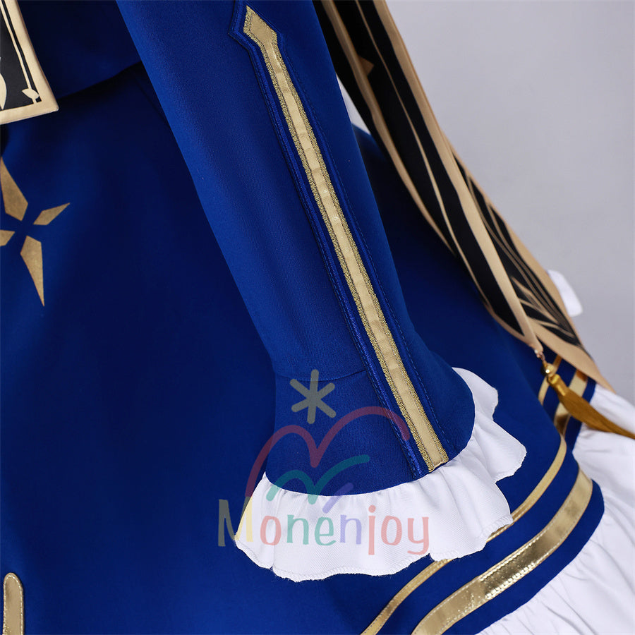 Monenjoy 崩壊スターレイル Fateコラボ セイバー コスプレ衣装　ワンピース　イベント　3dプリント番　コスチュームGS1439