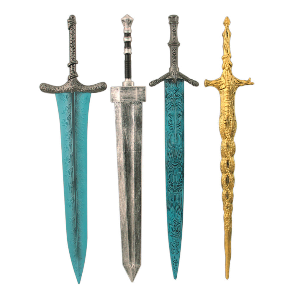 Monenjoy エルデンリング　グレートソード　ラダーンの大剣（王）　ゴムPU製　神の遺剣　月光剣 100cm 西洋剣 大剣 レプリカ コスプレ道具 撮影道具 おもちゃ 手遊び PU製造 コスプレ 武器 道具 用具 ハロウィン イベント 学園祭　 - Monenjoy