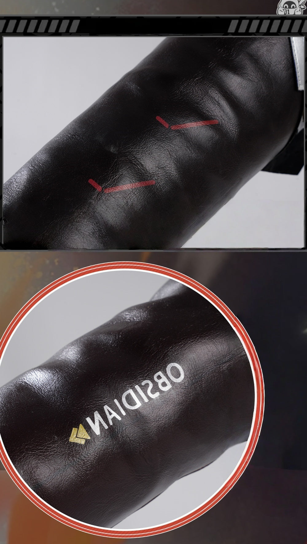 Monenjoy　ゼンレスゾーンゼロ オルペウス 鬼火 45cm　尻尾125cm コスプレ衣装　ゼンゼロ　武器モデル　オボルス小隊　道具