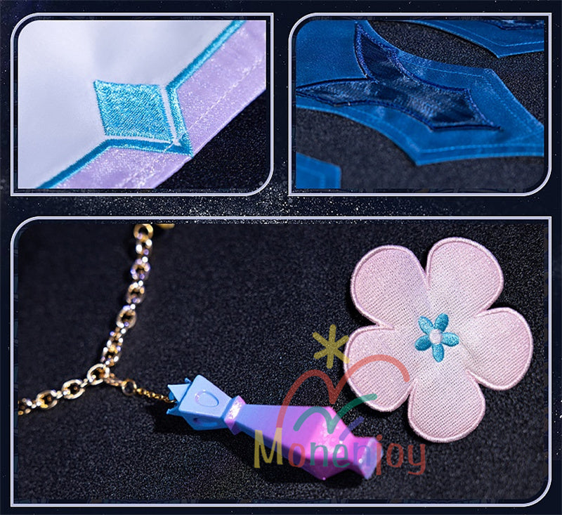 Monenjoy 崩壊スターレイル ケリュドラ コスチューム　羽根（電動可動式）　マント別途追加　 Cerydra　カイザー　ハロウィン　オクヘイマ　GS1943