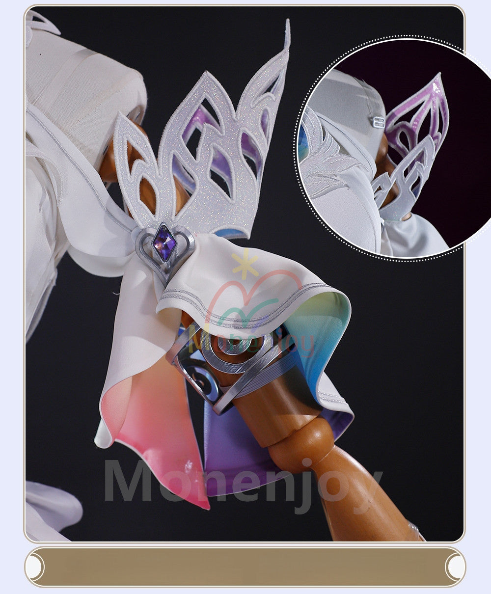 予約　Monenjoy 崩壊スターレイル　コスプレ　キュレネ　Cyrene 衣装　豪華　2.4m超ロング裾 　洋服　ワンピース　 1/3Delusion