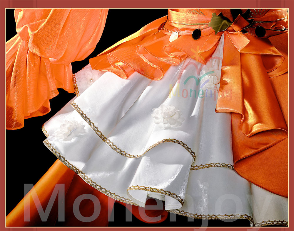 Monenjoy　原神 璀夜华宴 宵宮　コスプレ衣装　洋服　ドレス　イベント　舞台服　ワンピース　 MONENJOY