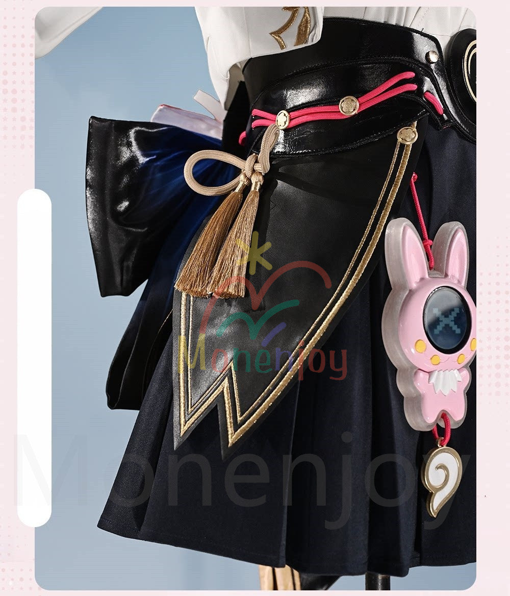 Monenjoy 崩壊スターレイル 緋英 コスプレ衣装 金属製パーツ更新 ひ