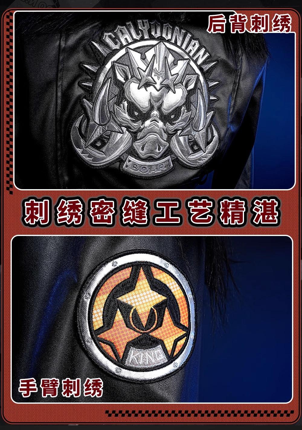 Monenjoy　ゼンゼロ/ZZZ キング・シーザーの衣装 コスプレ 1:1金属パーツ　靴カバー付　豪華生地　初期衣装　複雑なデザイン衣装　コスチューム　ゼンレスシーザー　舞台　カッコイイ　学園祭　コスチューム　ハロウィン　仮装　 - Monenjoy