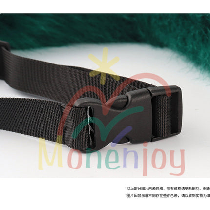Monenjoy 原神 魈(しょう) ふわふわ　耳飾り＋尻尾　可愛い　萌えグッズ　猫耳 きつね耳　コスプレ道具　アクセサリー　 - Monenjoy
