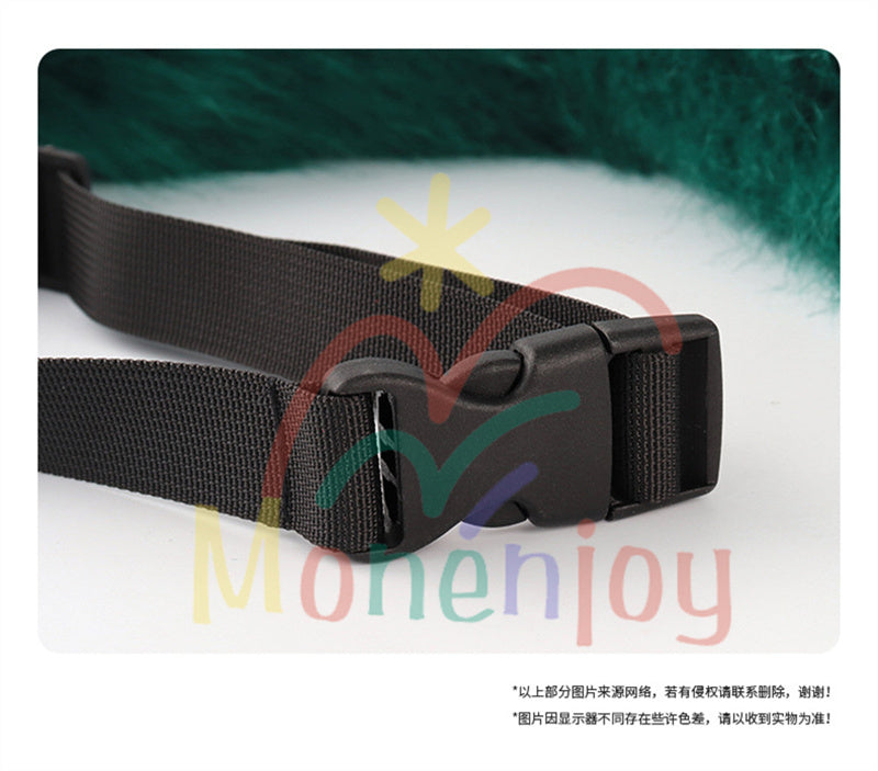 Monenjoy 原神 魈(しょう) ふわふわ　耳飾り＋尻尾　可愛い　萌えグッズ　猫耳 きつね耳　コスプレ道具　アクセサリー　 - Monenjoy