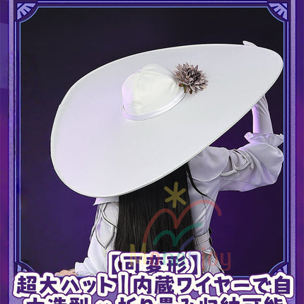 完売次第終了 SML納品　Monenjoy 崩壊スターレイル　コンスタンス　永火官邸　ダリア　コスプレ衣装　帽子付　天外衛星通信 　コスチューム　3d樹脂製パーツ ハロウィン