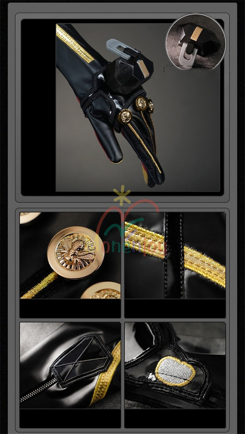 Monenjoy ゼンゼロ　イヴリン　コスプレ衣装　イヴリン・シェヴァリエ　コスチューム　スターズ・オブ・リラ