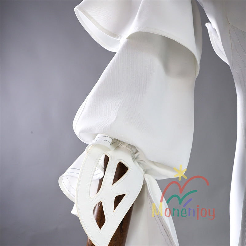 Monenjoy　鳴潮　フローヴァ　白色　洋服　ワンピース　コスプレ衣装　ワンピース　礼服　コスチューム　イベント