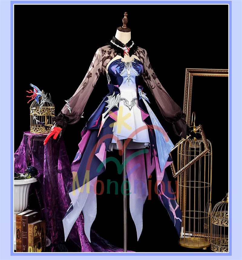 Monenjoy   崩壊スターレイル  セイレンス　コスプレ衣装　Hysilens　Honkai：Star Rail オンパロス/スティコシア　コスプレ衣装　イベント　