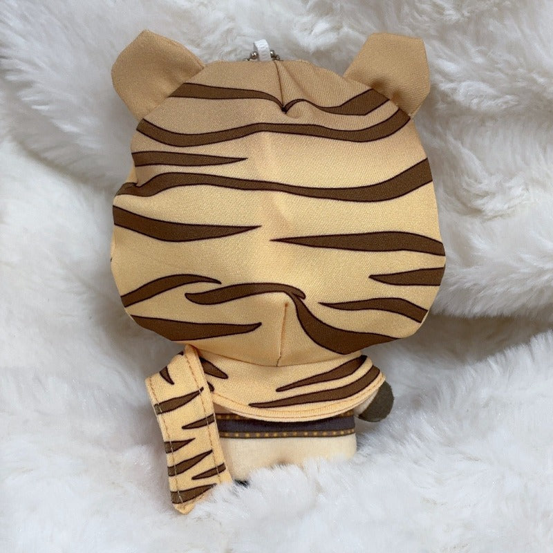 Monenjoy 第五人格 占い師 ぬいぐるみ 10cm 初期衣装  人間になりたい虎  帽子 取り外し可能 　アイデンティティ5 綿人形 推し活 イライ・クラーク IdentityV 萌えグッズ 同人グッズ プレゼント