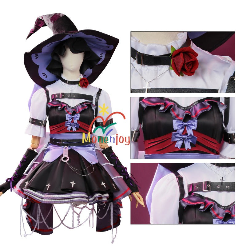 Monenjoy　IdentityV ×仲夏物語ロリータ服　庭師　コスプレ衣装　第五人格　JK服　ゴスロリ系　地雷系　ハロウィン　ワンピース　イベントGS1334 - Monenjoy