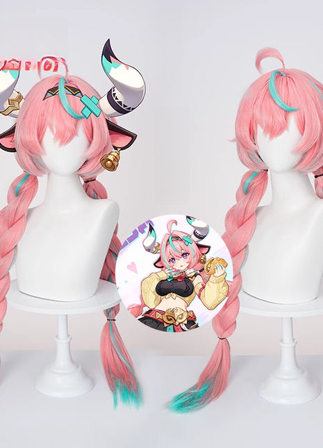 Monenjoy 原神 ヴァレサ ウィッグ　カツラ　アクセサリー　コスプレ道具 - Monenjoy