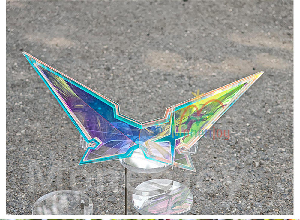 Monenjoy　崩壊スターレイル 銀狼LV.999　コスプレ道具 29.5 cm　眼鏡  二相楽園　アクリル材質　イベント MONENJOY