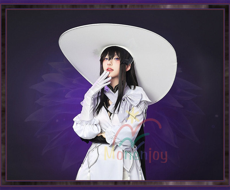 完売次第終了 SML納品　Monenjoy 崩壊スターレイル　コンスタンス　永火官邸　ダリア　コスプレ衣装　帽子付　天外衛星通信 　コスチューム　3d樹脂製パーツ ハロウィン