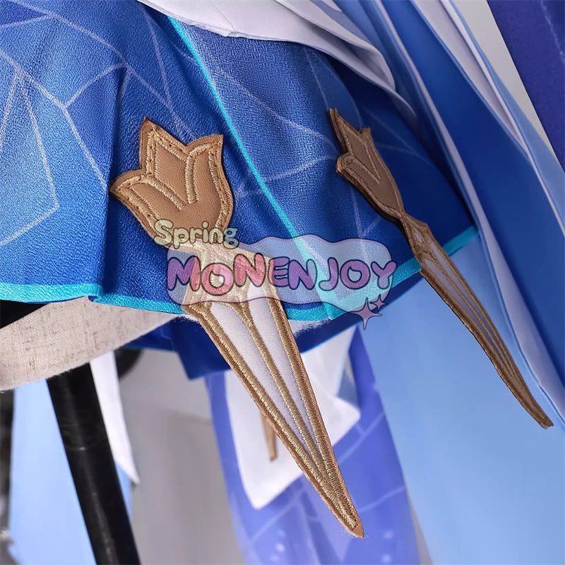 Monenjoy 原神 スカーク コスプレ衣装 3D樹脂アクセサリー付属 即日出荷 セット購入で激安