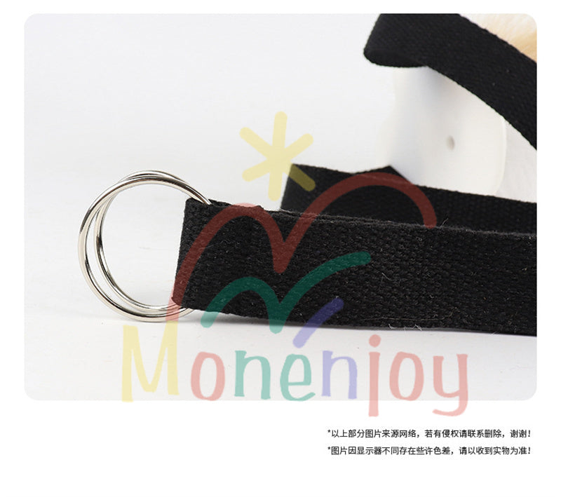 Monenjoy 原神 ゴロー ふわふわ　耳飾り＋尻尾　可愛い　萌えグッズ　猫耳 きつね耳　コスプレ道具　アクセサリー　 - Monenjoy