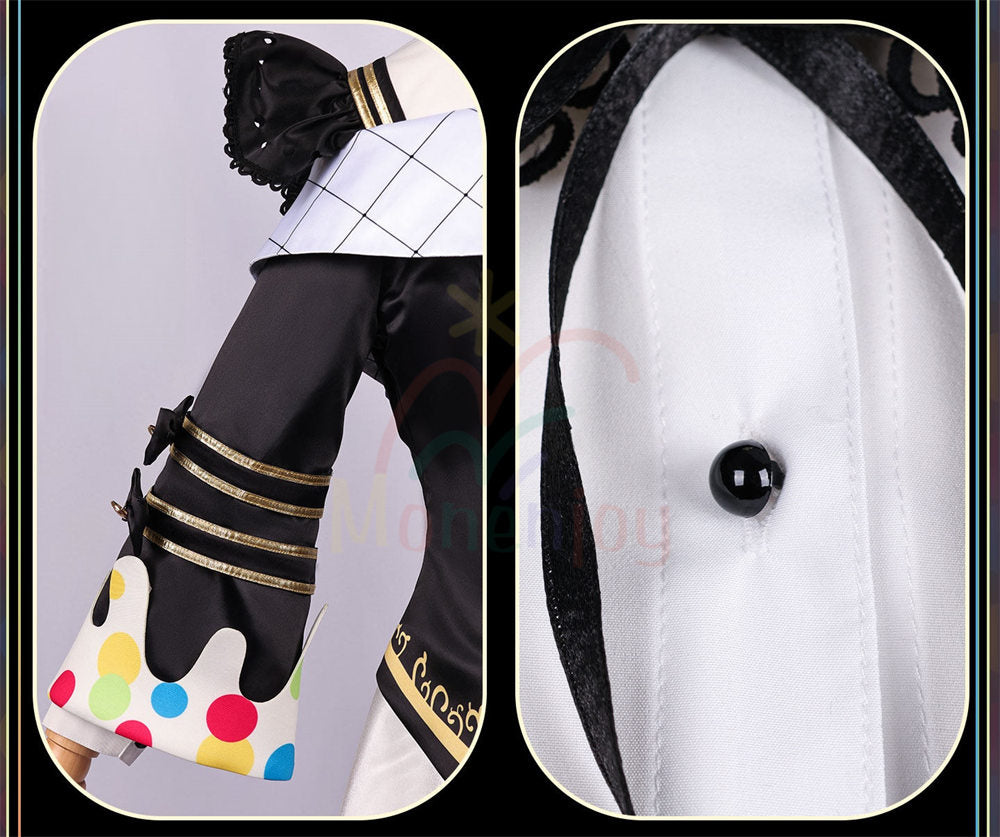 Monenjoy 魔法少女ノ魔女裁判 城ケ崎 ノア 　コスプレ衣装　プリント印刷　仮装　まのさば　コスチューム　イベント　 MONENJOY