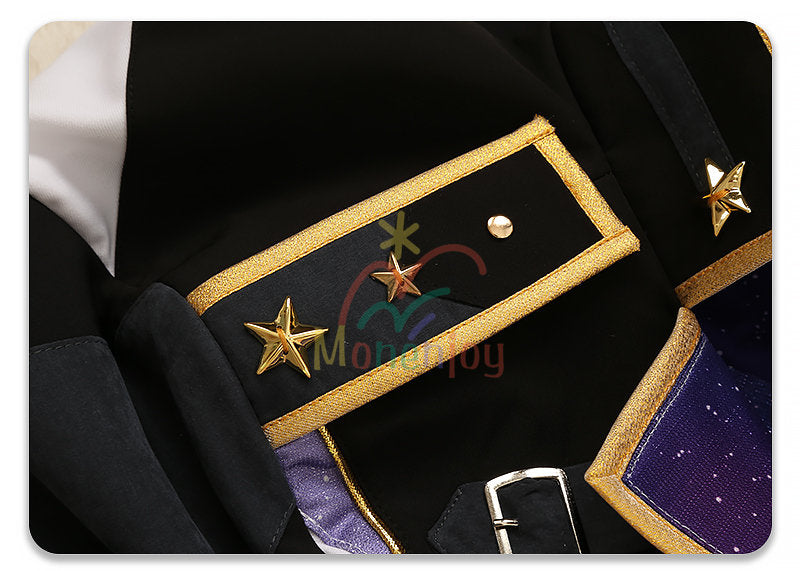 Monenjoy　あんさんぶるスターズ！！風　流星隊の新衣装　守沢千秋／流星レッド　深海奏汰／流星ブルー　南雲鉄虎／流星ブラック　高峯翠／流星グリーン　仙石忍／流星イエロー　隊服　ユニフォーム