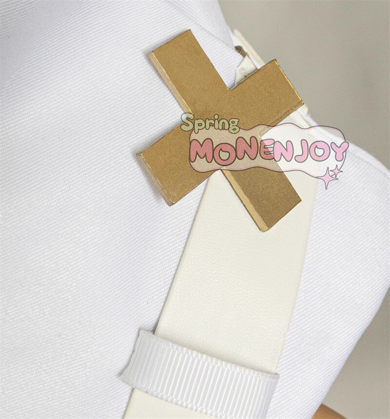 monenjoy 原神 イファ コスプレ衣装　トラロカンの竜医　花翼の集の竜医　帽子＋アクセサリー付　コスプレ　GS1389 - Monenjoy