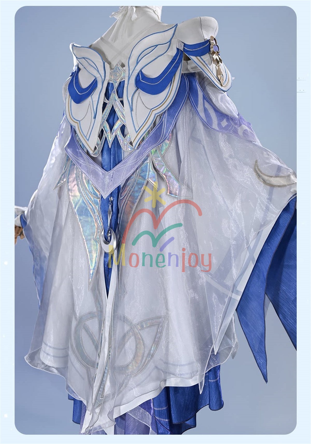 Monenjoy 原神 コロンビーナ コスプレ衣装 完全再現 少女 執行官 金属