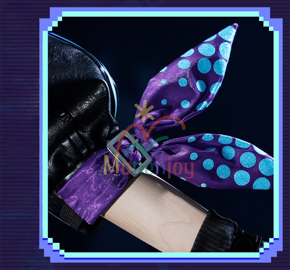 Monenjoy 崩壊スターレイル 銀狼 新Ver　二相楽園 愉悦銀狼 コスプレ衣装 金属製パーツ 舞台服 Monenjoy