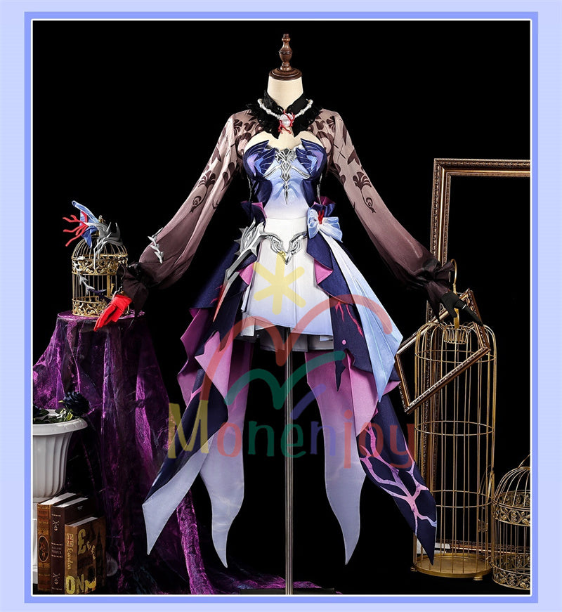 Monenjoy   崩壊スターレイル  セイレンス　コスプレ衣装　Hysilens　Honkai：Star Rail オンパロス/スティコシア　コスプレ衣装　イベント　