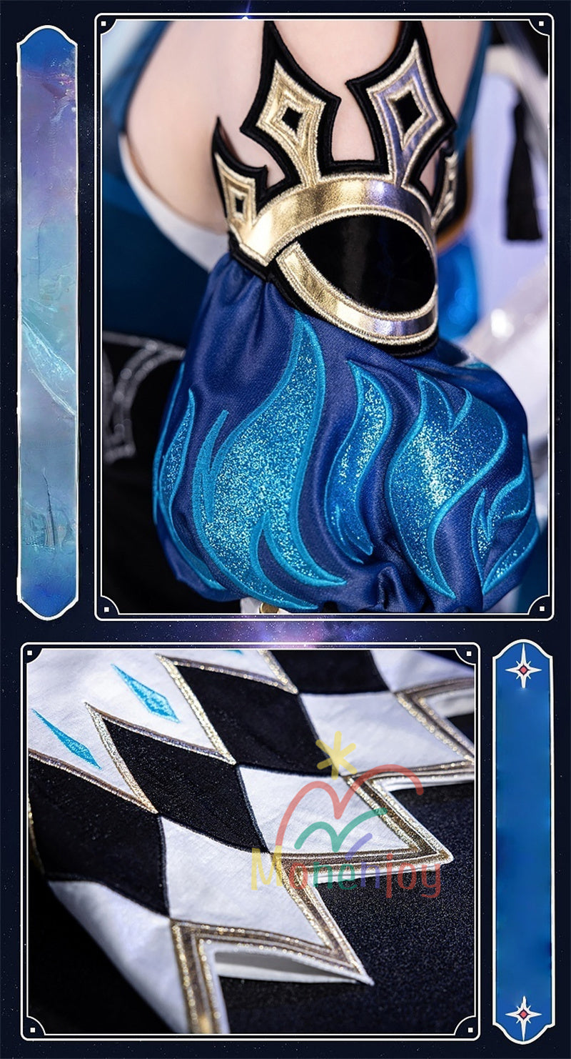 Monenjoy 崩壊スターレイル ケリュドラ コスチューム　羽根（電動可動式）　マント別途追加　 Cerydra　カイザー　ハロウィン　オクヘイマ　GS1943