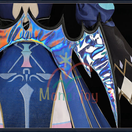 Monenjoy　崩壊スターレイル　ケリュドラ　コスプレ衣装　王冠＋翼付　イベント　ドレス　Cerydra　オクヘイマ　おもちゃ　
