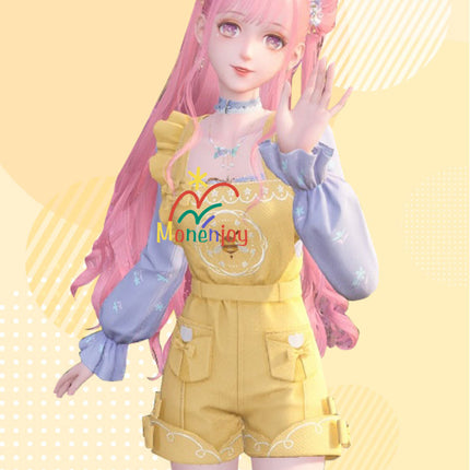 Monenjoy インフィニティニキ セット 陽だまりの午後 コスプレ衣装　ポカポカ陽気の計画  キュート　GS1314 - Monenjoy