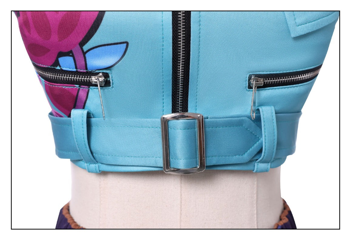 Monenjoy ชุดคอสเพลย์ Rumi จากภาพยนตร์อนิเมะเรื่อง Demon Hunters จาก KPOP Girls ชุดคอสเพลย์ Rumi Zoe สไตล์เกาหลีคุณภาพสูง 