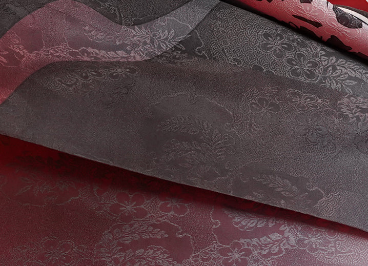 Monenjoy　崩壊スターレイル　黄泉　集真赤　舞台服　刺繍生地　花紋生地　コスチューム　変装　イベント　仮装　花火大会　学園祭　COS　 - Monenjoy