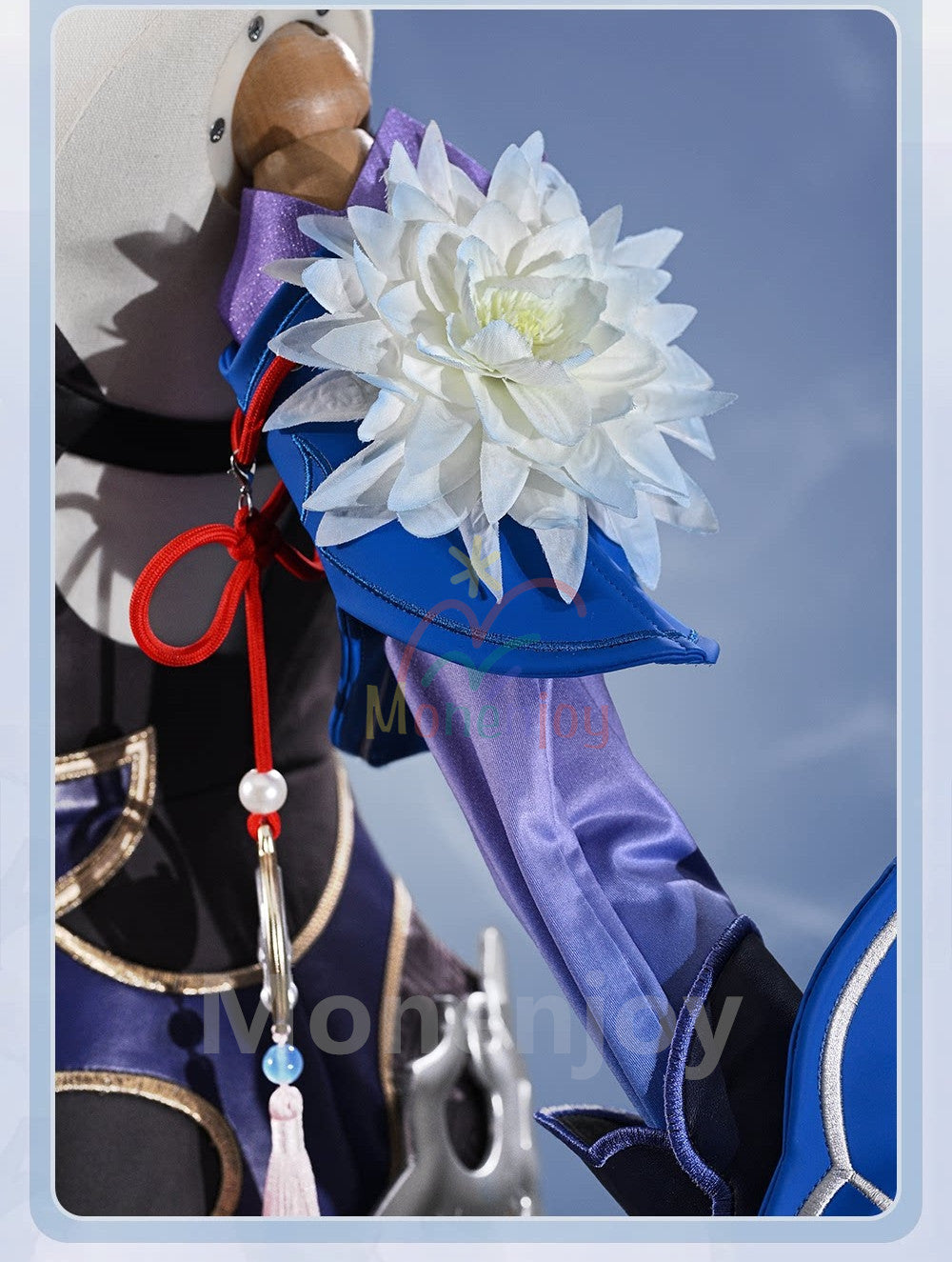 Monenjoy　崩壊スターレイル 鏡流　コスプレ衣装　Jingliu　コスチューム　Honkai: Star Rail　仙舟「羅浮」 イベント　剣士服 MONENJOY