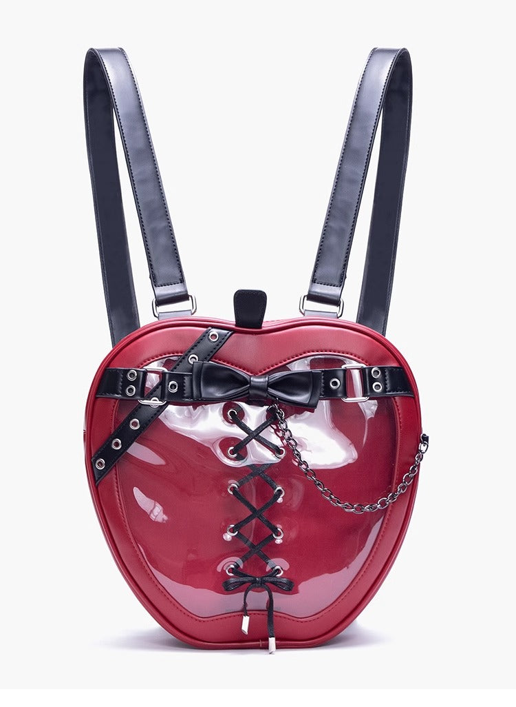 Monenjoy　痛バッグ　アニメ　地雷系　パンク　渋谷　原宿ファション　コスプレ　2次元　萌えグッズ　バックパック/リュック 可愛い　デザイン　装備品　アクセサリー - Monenjoy