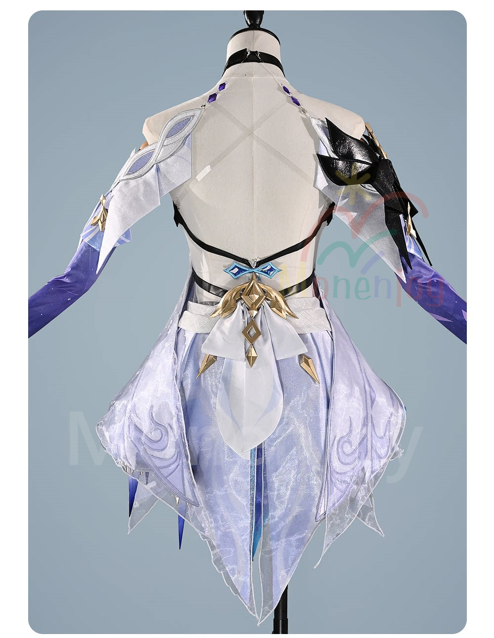 Monenjoy 原神 スカーク コスプレ衣装 金属製パーツUP　イベント　ハロウィン　舞台使用対応　コスチューム　 MONENJOY