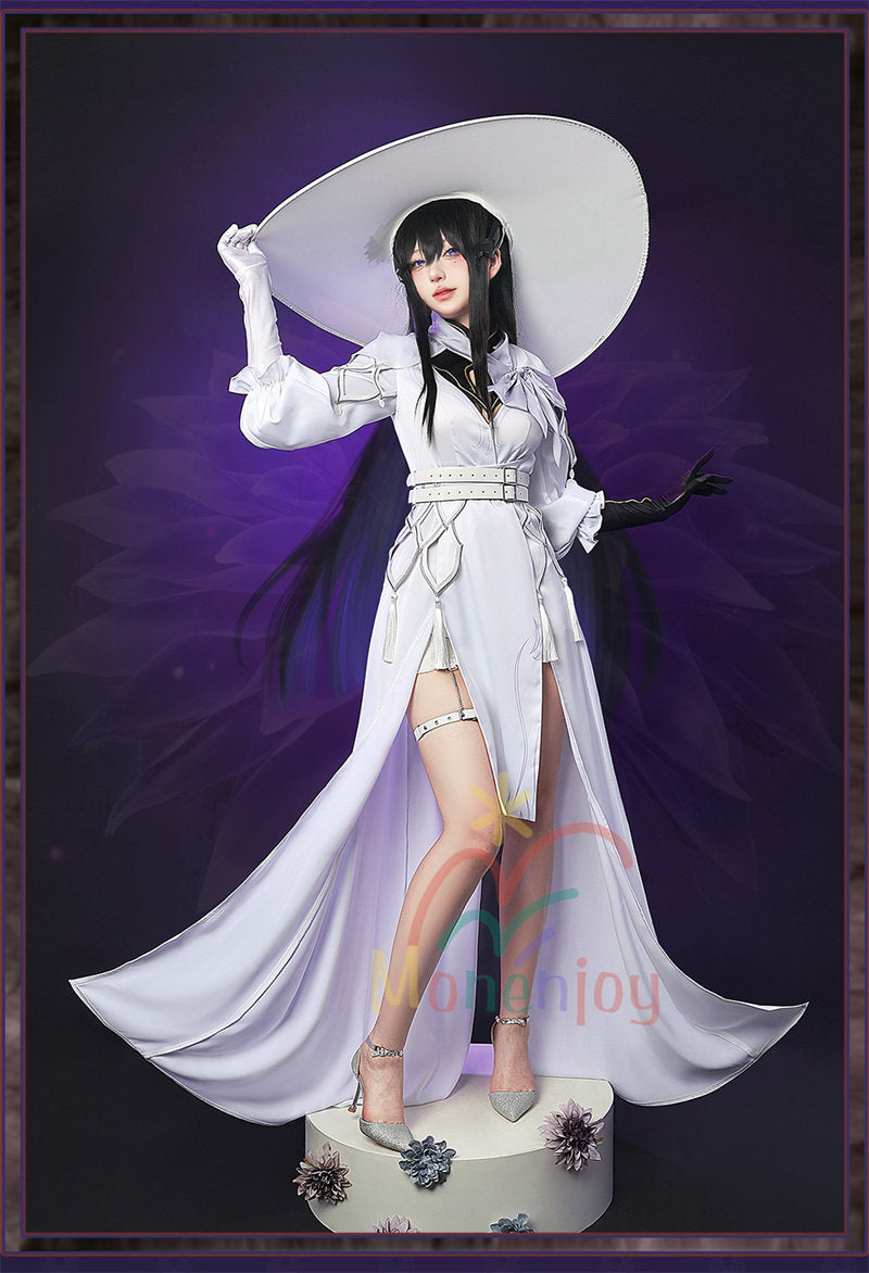 完売次第終了 SML納品　Monenjoy 崩壊スターレイル　コンスタンス　永火官邸　ダリア　コスプレ衣装　帽子付　天外衛星通信 　コスチューム　3d樹脂製パーツ ハロウィン