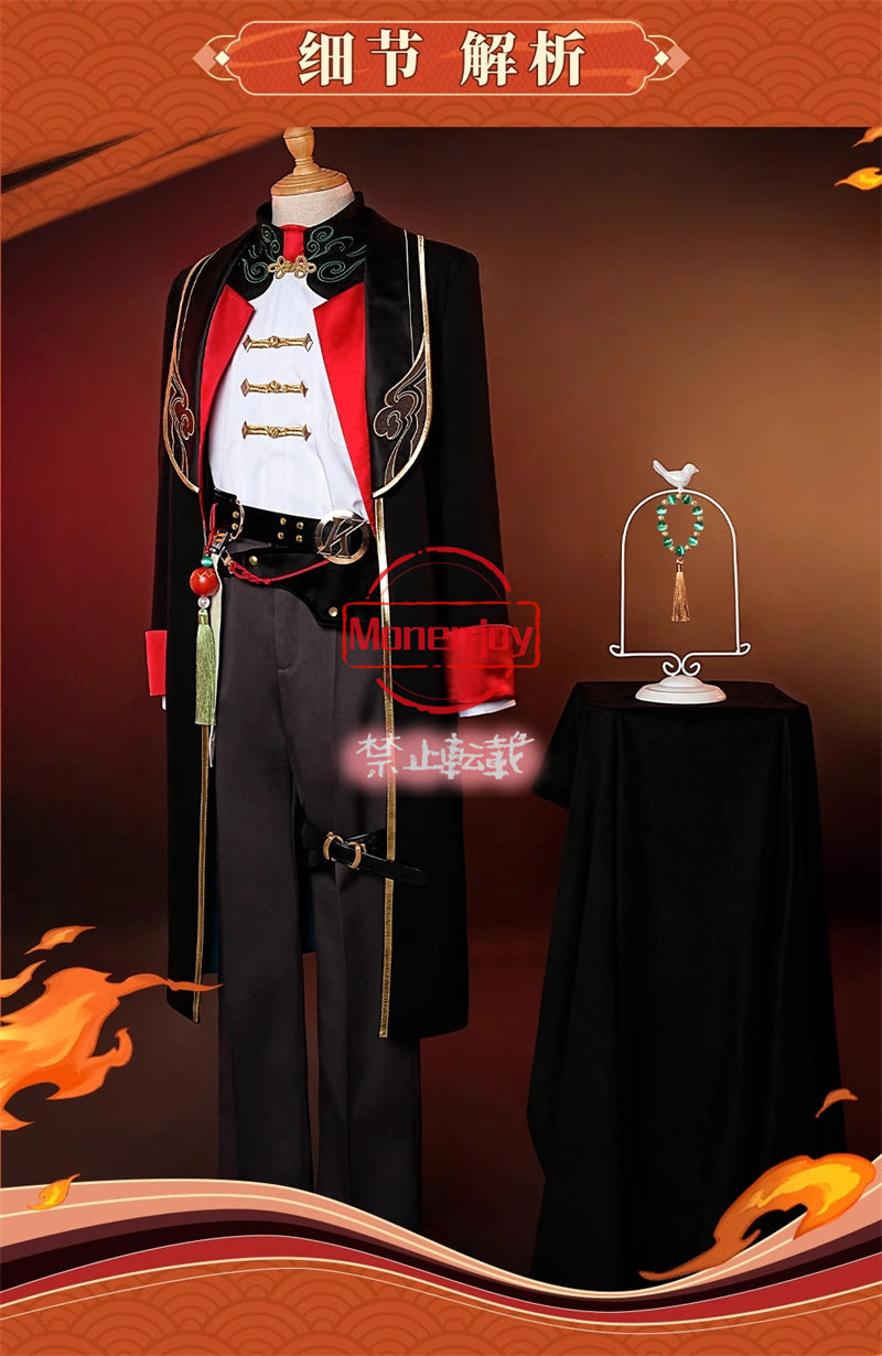 Monenjoy　崩壊：スターレイル　椒丘　中国版KFCコラボ　　仙舟「曜青」の狐族　コスチューム　イベント　コスプレ　衣装　 - Monenjoy