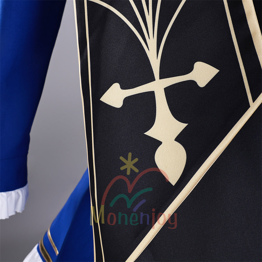 Monenjoy 崩壊スターレイル Fateコラボ セイバー コスプレ衣装　ワンピース　イベント　3dプリント番　コスチュームGS1439