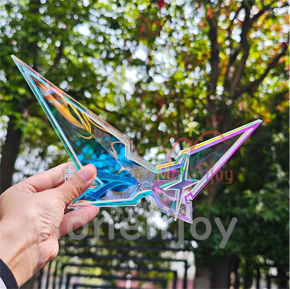 Monenjoy　崩壊スターレイル 銀狼LV.999　コスプレ道具 29.5 cm　眼鏡  二相楽園　アクリル材質　イベント MONENJOY