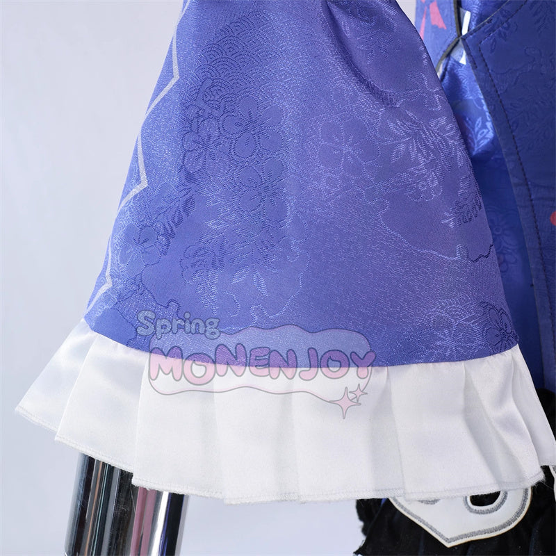 「在庫限り・完売次第終了」Monenjoy 鳴潮 ロココ コスプレ衣装　 愚者の劇団 ドレス+仮面ヘッドドレス+指輪付属 別売ウィッグ＆ブーツで完成度UP