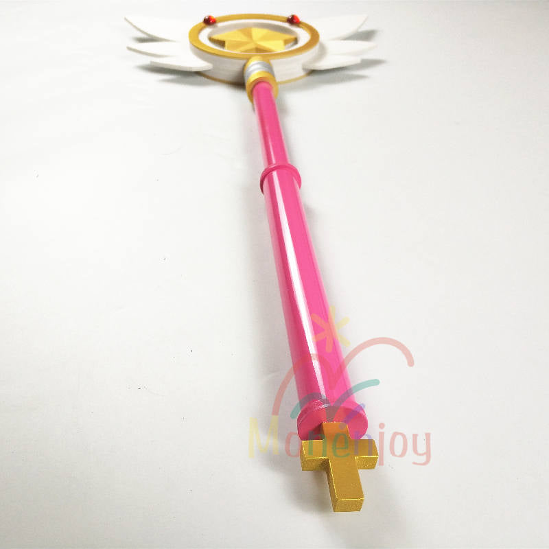 Monenjoy　Fate/kaleid liner プリズマ☆イリヤ　イリヤ　コスプレ道具　美遊・エーデルフェルト　法杖　PVC材質 魔法少女・カレイドサファイア　武器モデル