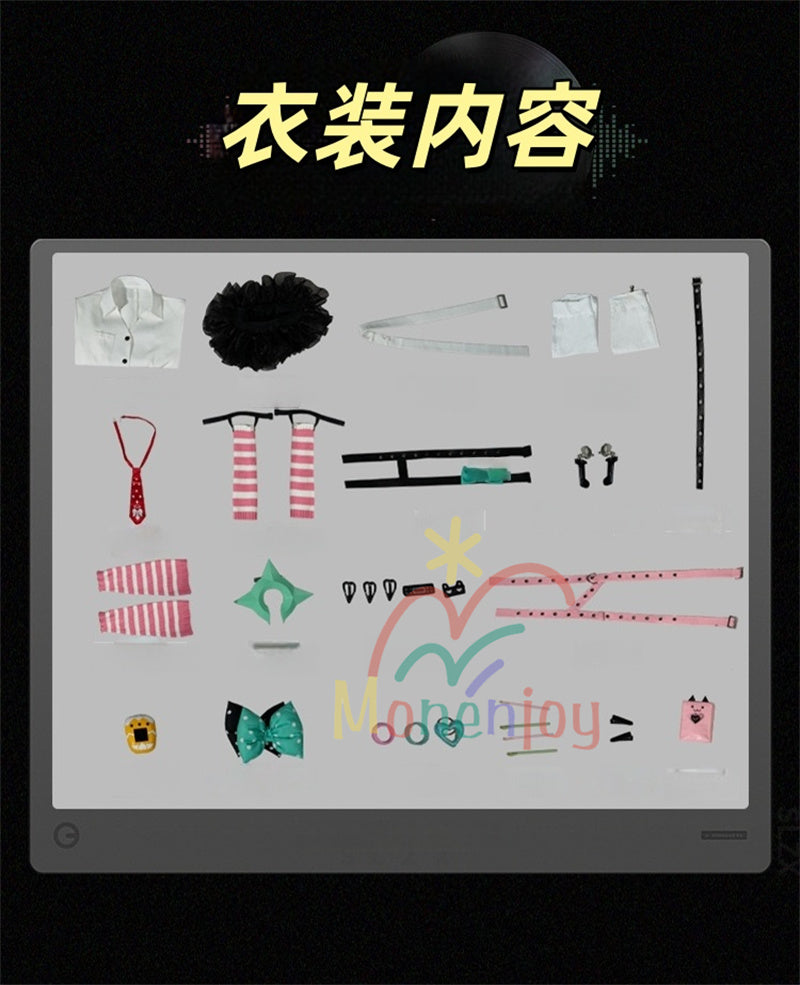 予約　Monenjoy　ゼンゼロ 千夏  コスプレ衣装　妄想エンジェル　鞄追加対応　コスチューム　舞台服　イベント　 MONENJOY