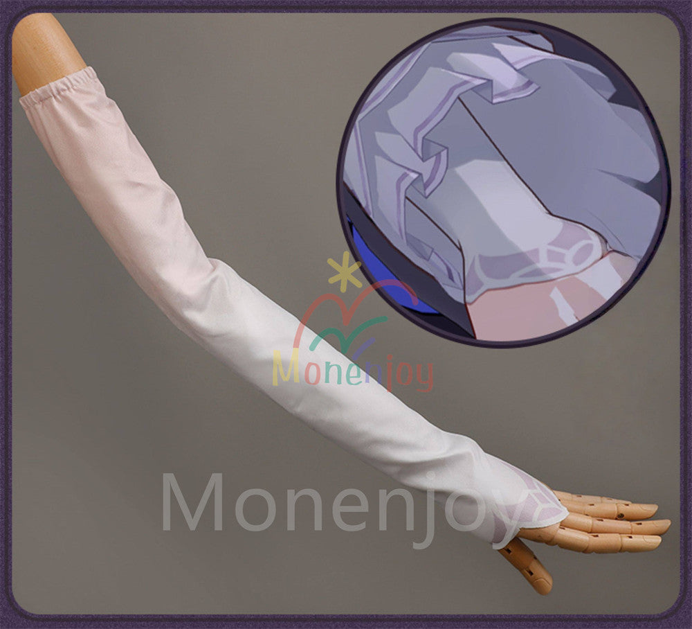 Monenjoy　崩壊スターレイル 　マダム・ヘルタ 　コスプレ衣装　The Herta　金属製パーツ　帽子付　豪華生地　腿カバー付　 MONENJOY
